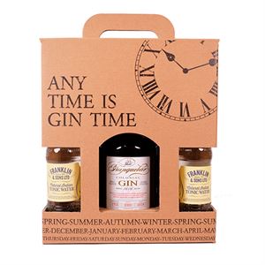 Gin gaveæske - Tranquebar Colonial Dry Gin & 4 stk. Indian Tonic  